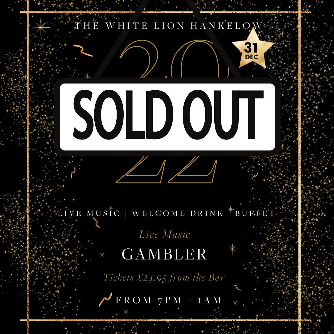 New Year's Eve Sold Out